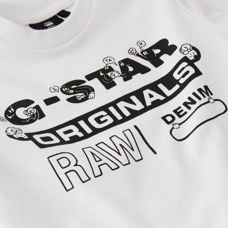 G-Star RAW® T-Shirt Blanc