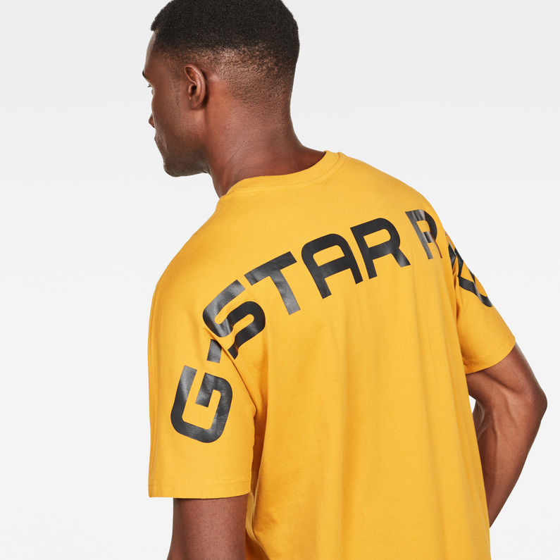g star raw t shirts yellow