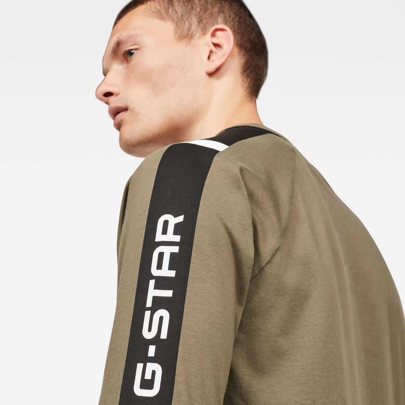 G-Star RAW® T-shirt Swando Art Relaxed Vert detail shot