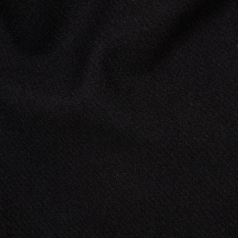 G-STAR® Varve Wool Mantel Schwarz fabric shot