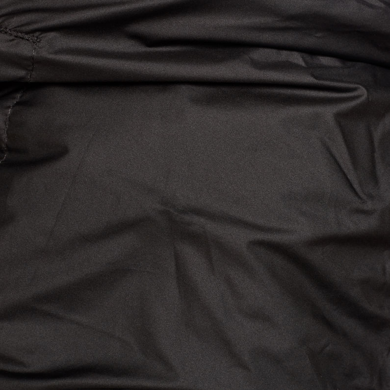 G-Star RAW® Manteau Whistler Slim Down Long Noir fabric shot