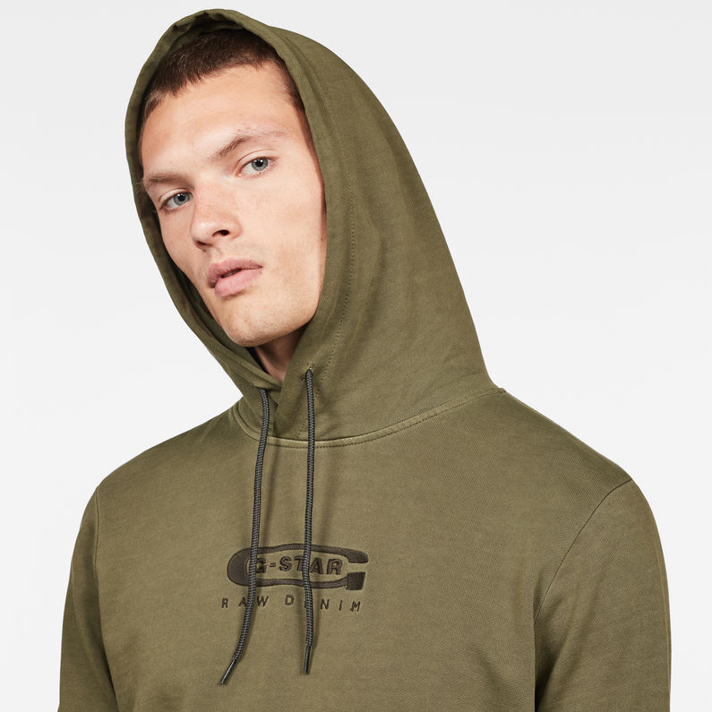 G-Star RAW® Sweat Graphic 16 Core Vert detail shot