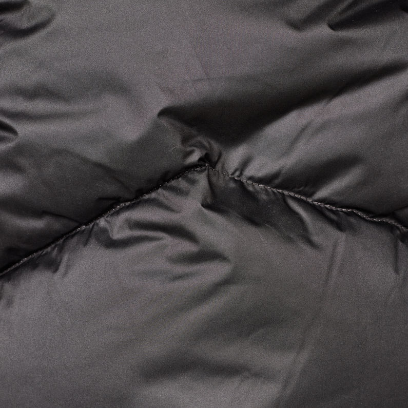 G-Star RAW® Doudoune Whistler Puffer Noir fabric shot