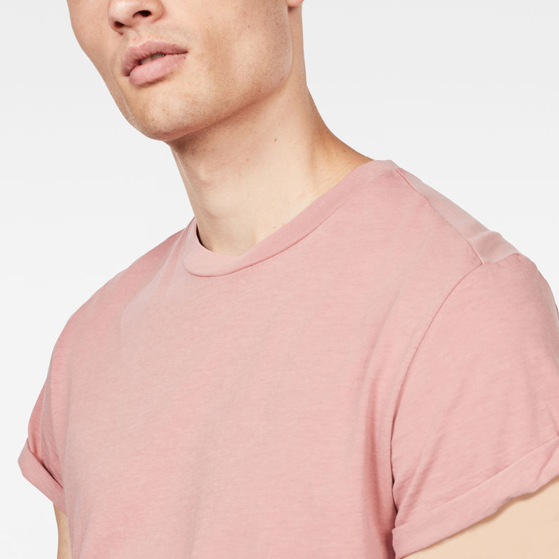 G-Star RAW® Camiseta Swando Relaxed Rosa detail shot