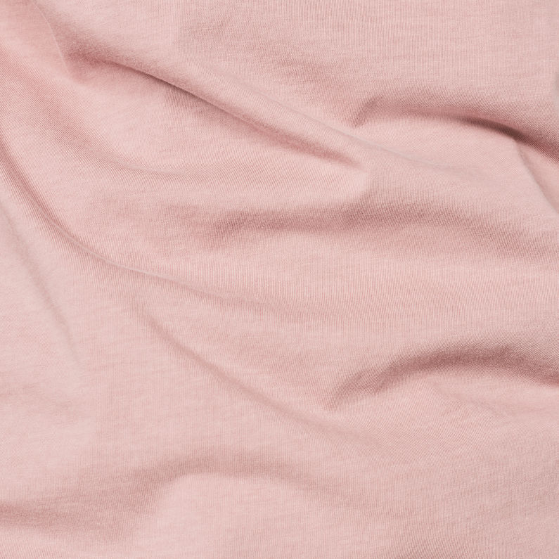 G-Star RAW® Camiseta Swando Relaxed Rosa fabric shot