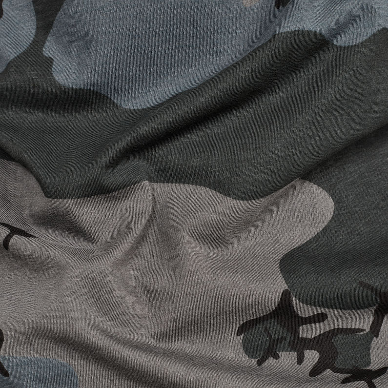 G-Star RAW® T-shirt Swando Relaxed Gris fabric shot
