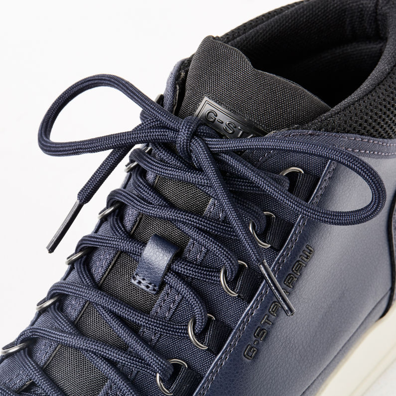 G-Star RAW® Rackam Vodan Mid Sneakers Donkerblauw detail