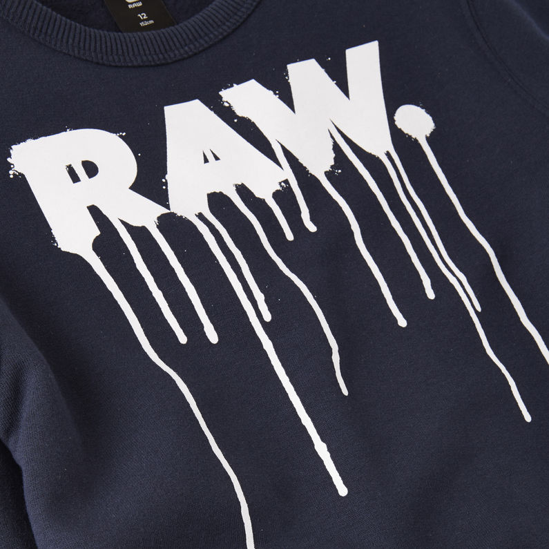 G-Star RAW® Sweater Dark blue detail shot