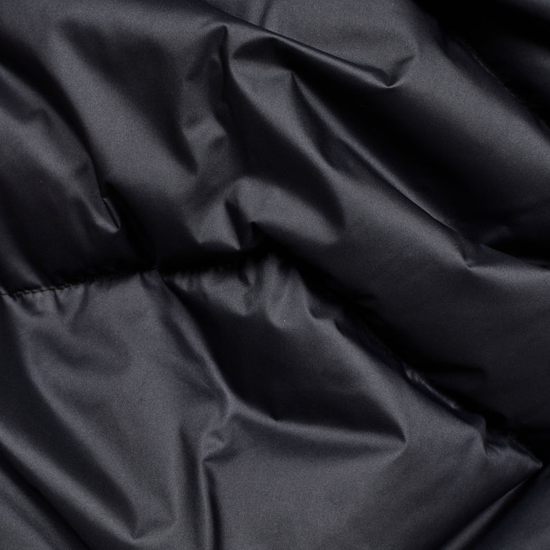G-STAR® Whistler Down Steppjacke Dunkelblau fabric shot