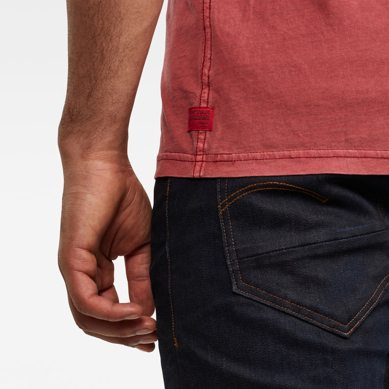 G-Star RAW® Graphic 3 T-Shirt Red detail shot