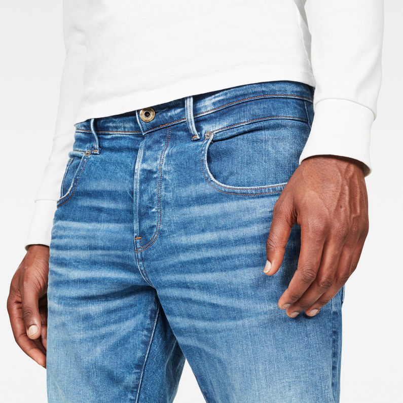 G-Star RAW® Jean Radar Zip Straight Tapered Bleu moyen