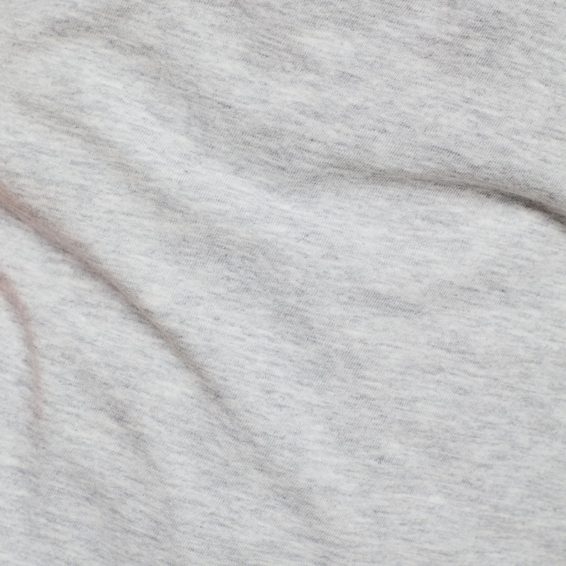 G-Star RAW® Graphic Flock T-Shirt Grey fabric shot