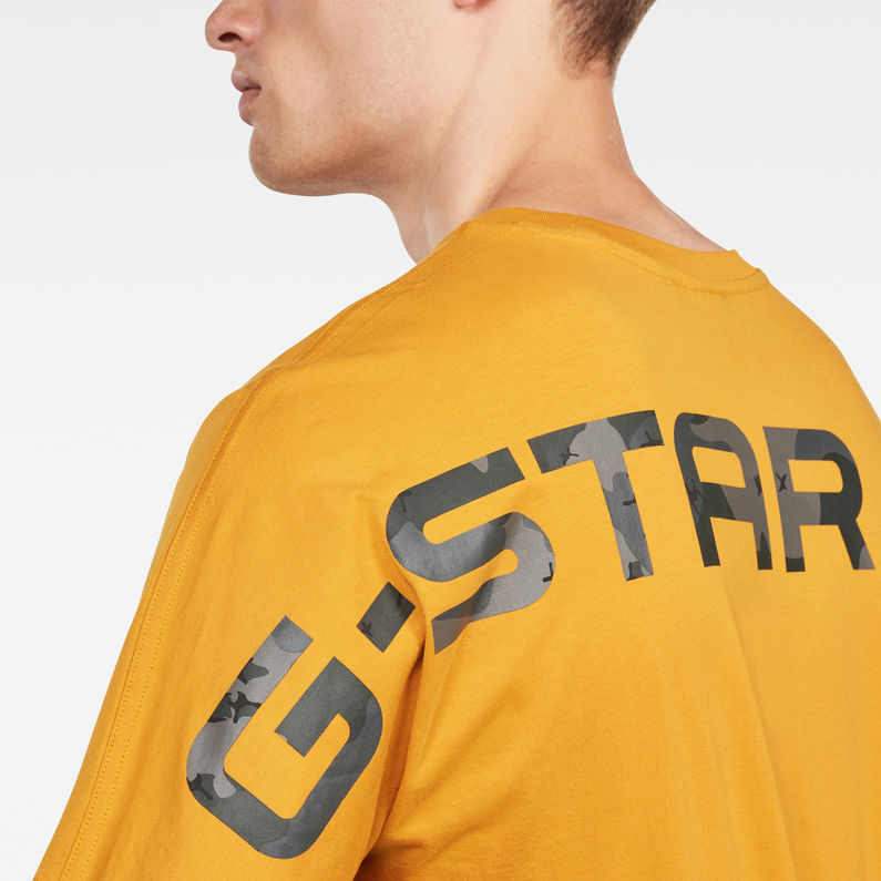 G-Star RAW® T-shirt Korpaz-S Logo Jaune