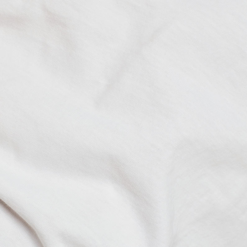 G-Star RAW® T-shirt Wyna Graphic Blanc fabric shot