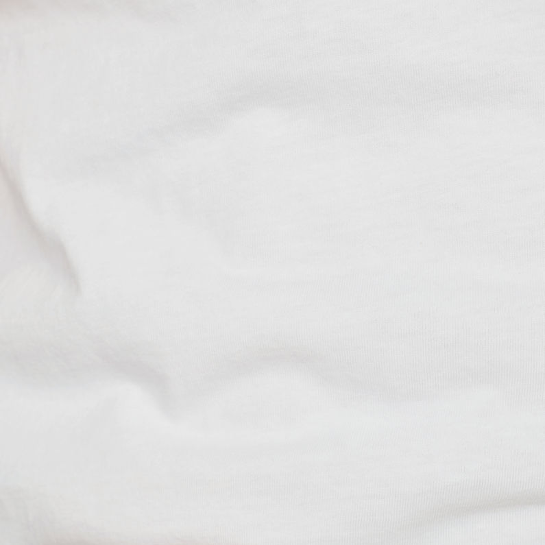 G-Star RAW® Graphic 22 T-Shirt White fabric shot