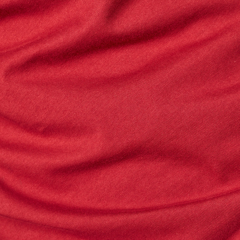 G-Star RAW® Camiseta Graphic 5 Slim Rojo fabric shot