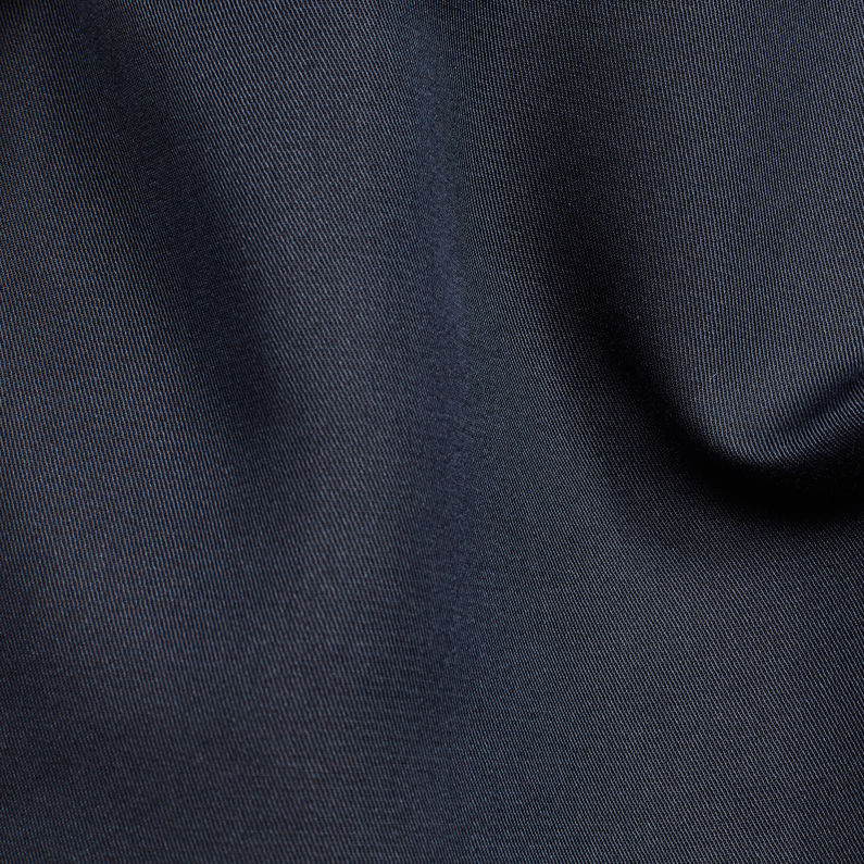 G-Star RAW® Syenite Fit & Flare Kleid Dunkelblau fabric shot