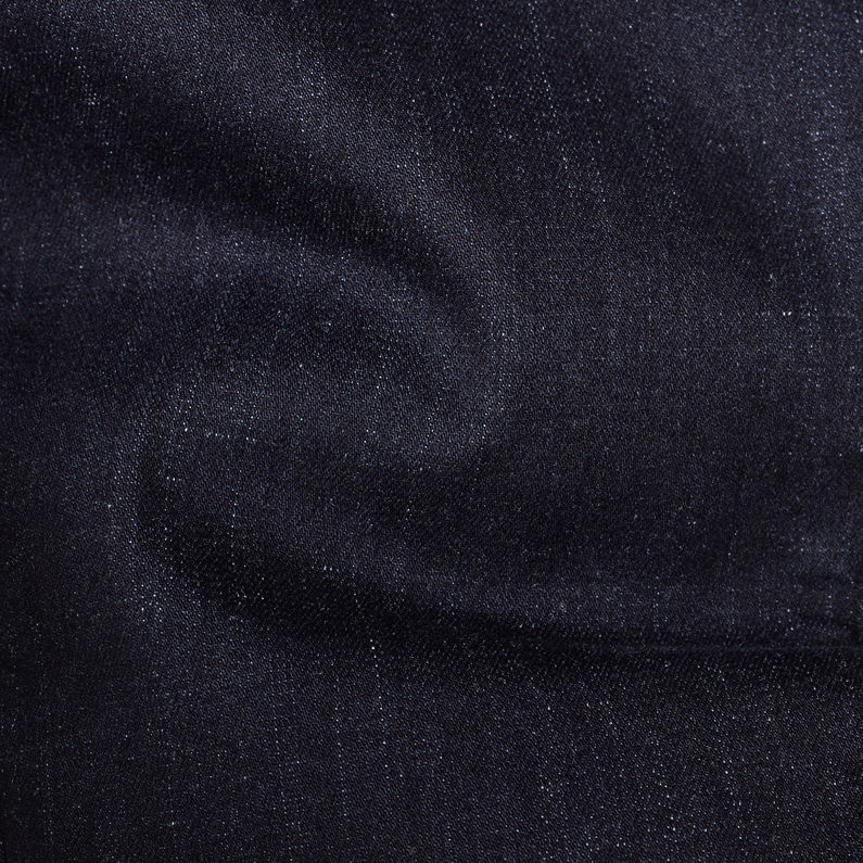 G-Star RAW® Jean Ashtix Super Skinny Ankle Bleu foncé fabric shot