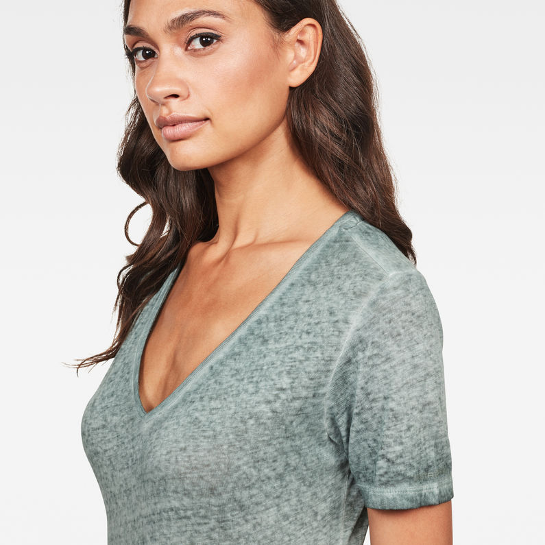 G-Star RAW® Mysid Optic Slim Top Green
