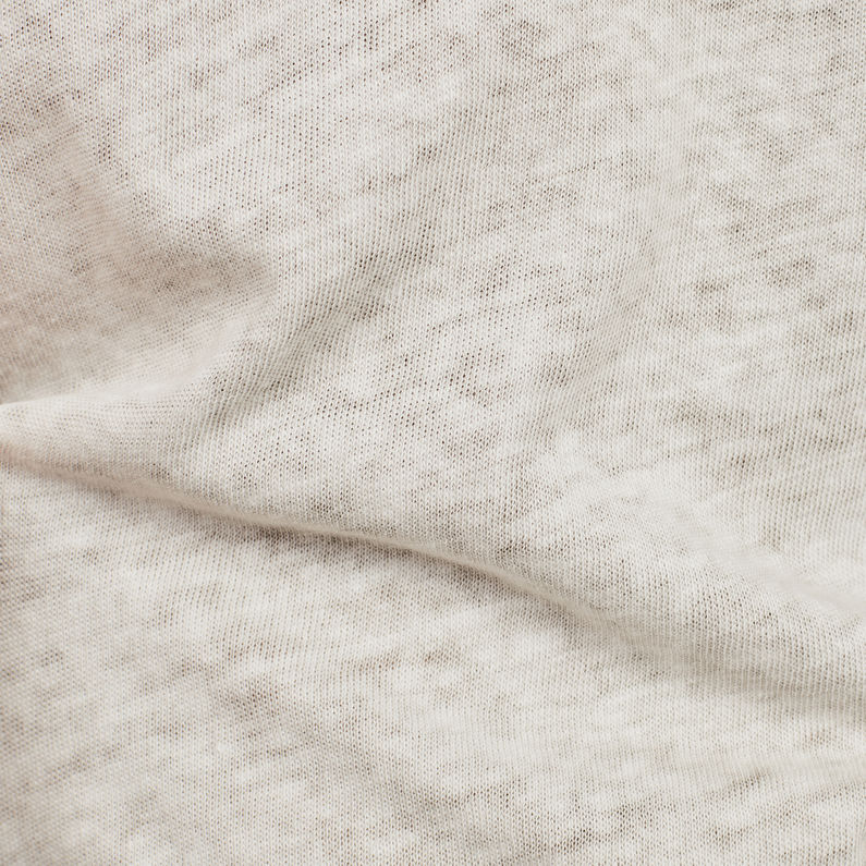G-Star RAW® Top Mysid Optic Slim Gris fabric shot