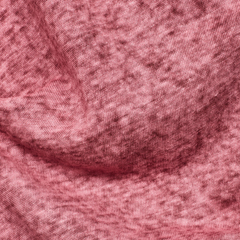 G-Star RAW® Top Mysid Optic Slim Rojo fabric shot