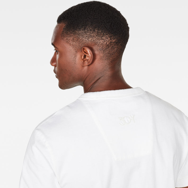 G-Star RAW® 30 Years T-Shirt White detail shot