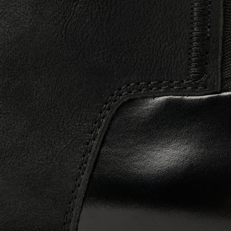G-STAR® Bottines Garber Derby Noir fabric shot