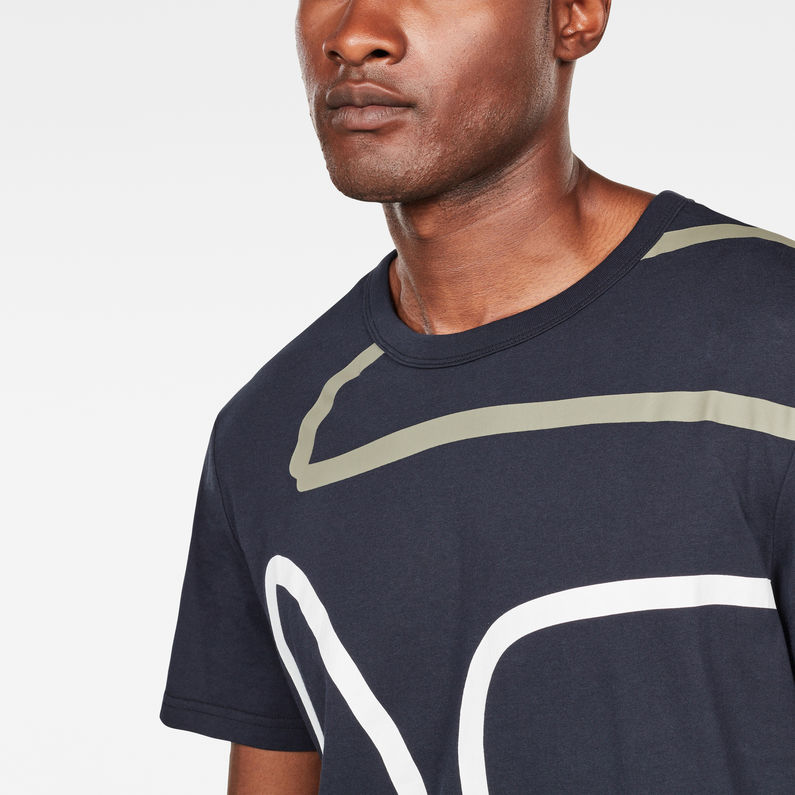 G-Star RAW® T-shirt Selce Bleu foncé