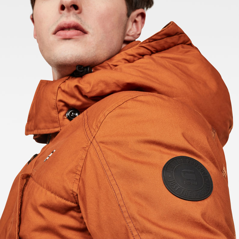 G-Star RAW® Chaqueta Vodan Padded Marrón detail shot