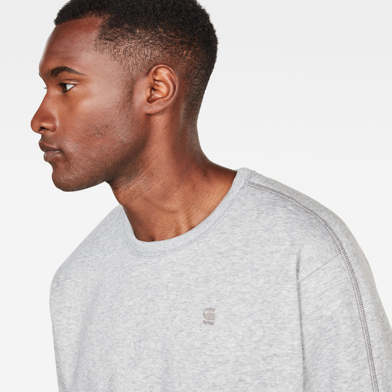 G-Star RAW® Sweat Korpaz Gris detail shot