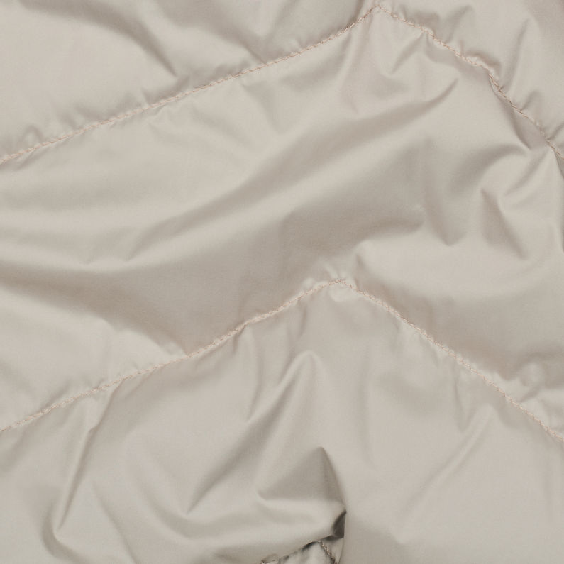 G-STAR® Whistler Slim Down Long Mantel Grau fabric shot