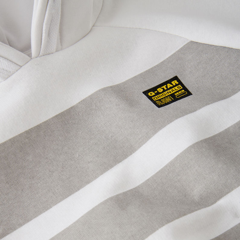 G-Star RAW® Sudadera con capucha Blanco detail shot