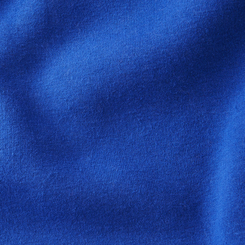 G-Star RAW® Hooded Sweater Medium blue fabric shot