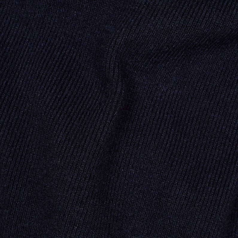 G-Star RAW® City Armour Turtle Knitted Sweater Dark blue fabric shot