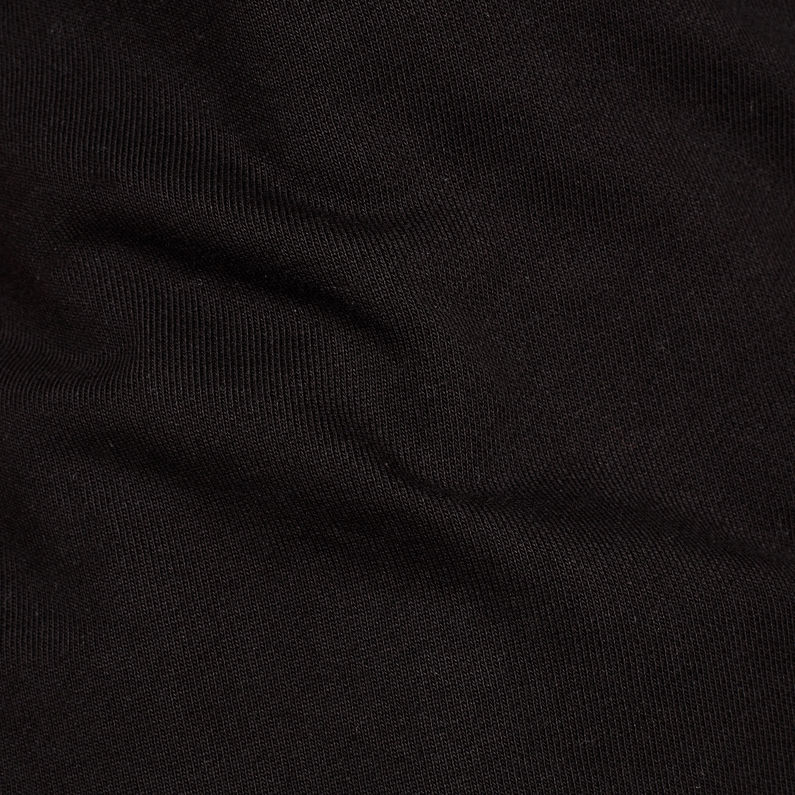 G-Star RAW® Graphic 23 Boyfriend Sweater Black fabric shot