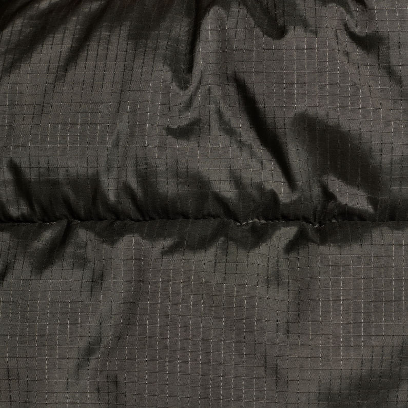 G-Star RAW® Surchemise Meefic Sundu Quilted Gris fabric shot