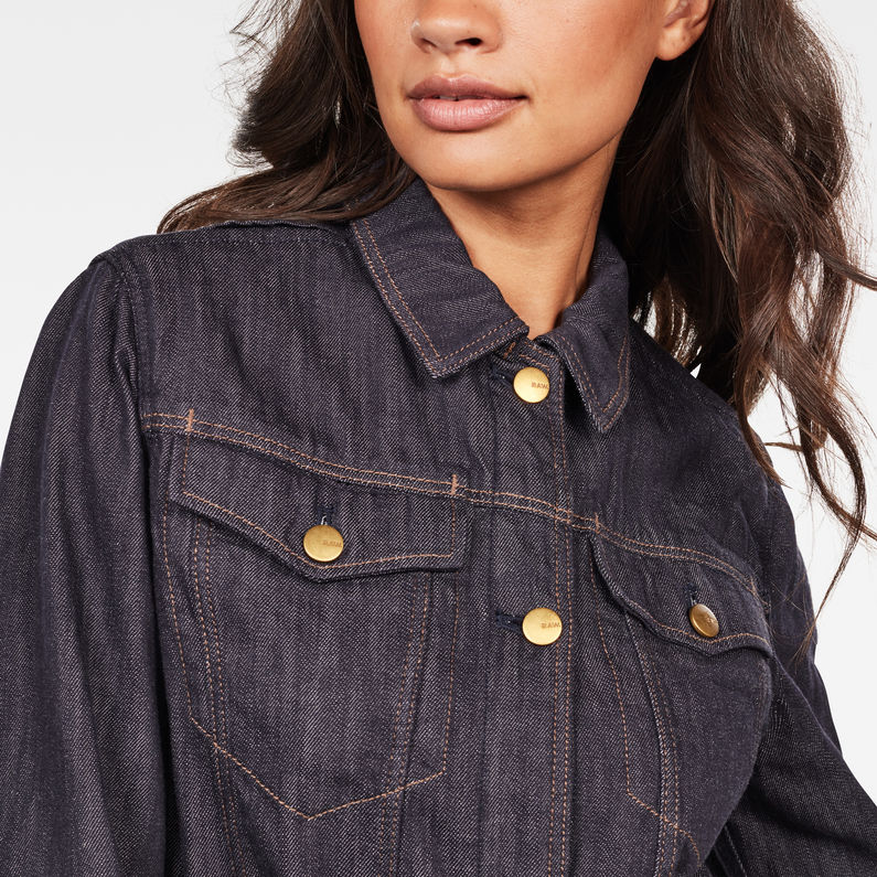 G-Star RAW® GSRR D-Staq Dress Dark blue detail shot