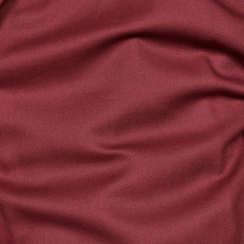 G-Star RAW® Camisa Syenite Slim Shirt Rojo fabric shot