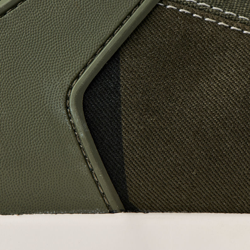 G-Star RAW® Baskets Rackam Tendric Vert fabric shot