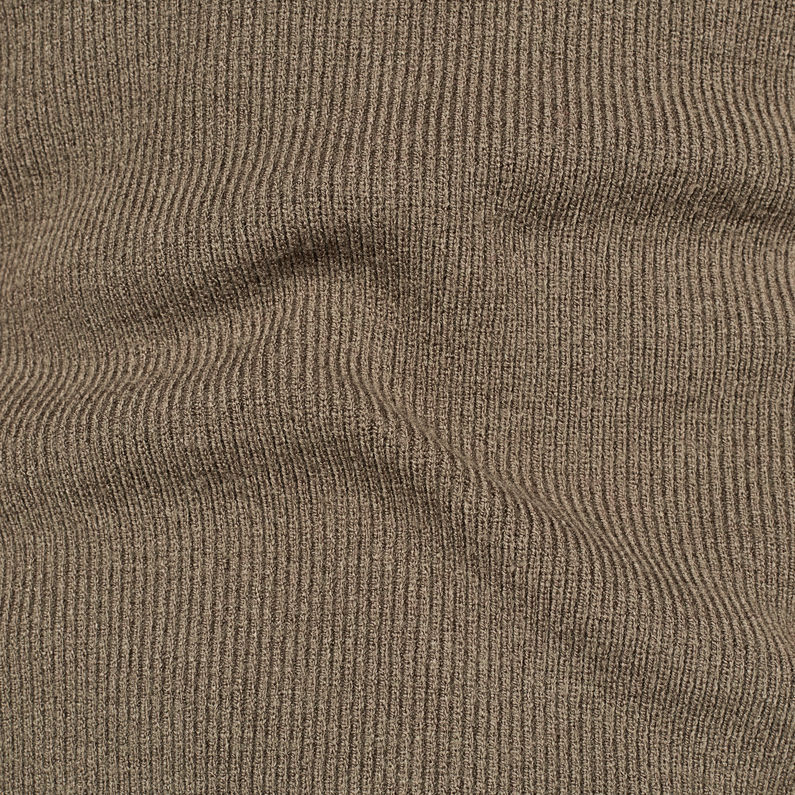 G-Star RAW® Suéter City Armour Knitted Verde fabric shot