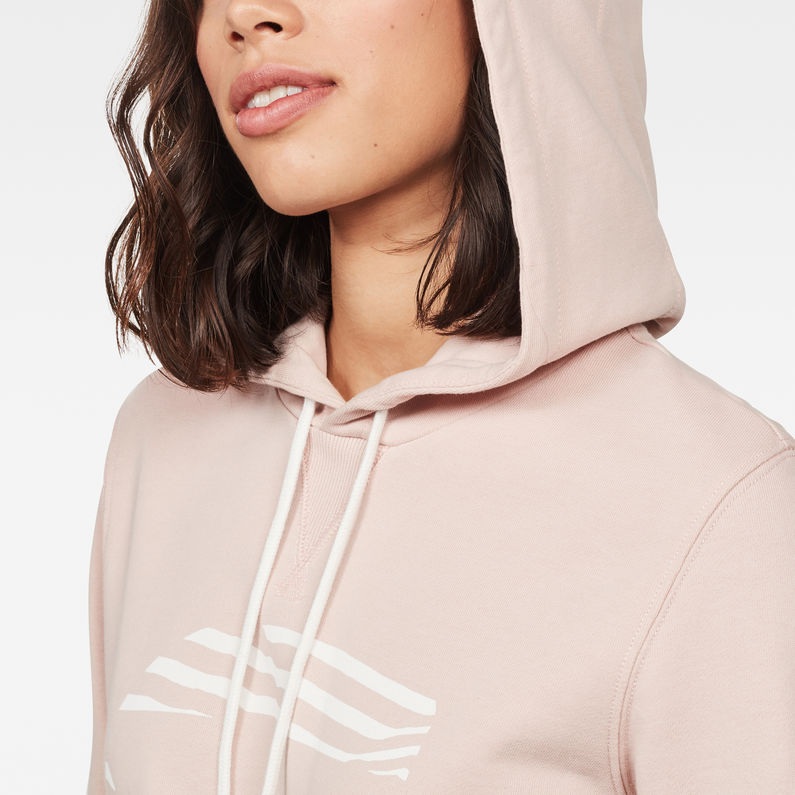 G-Star RAW® Sweat Graphic 23 Boyfriend Rose detail shot