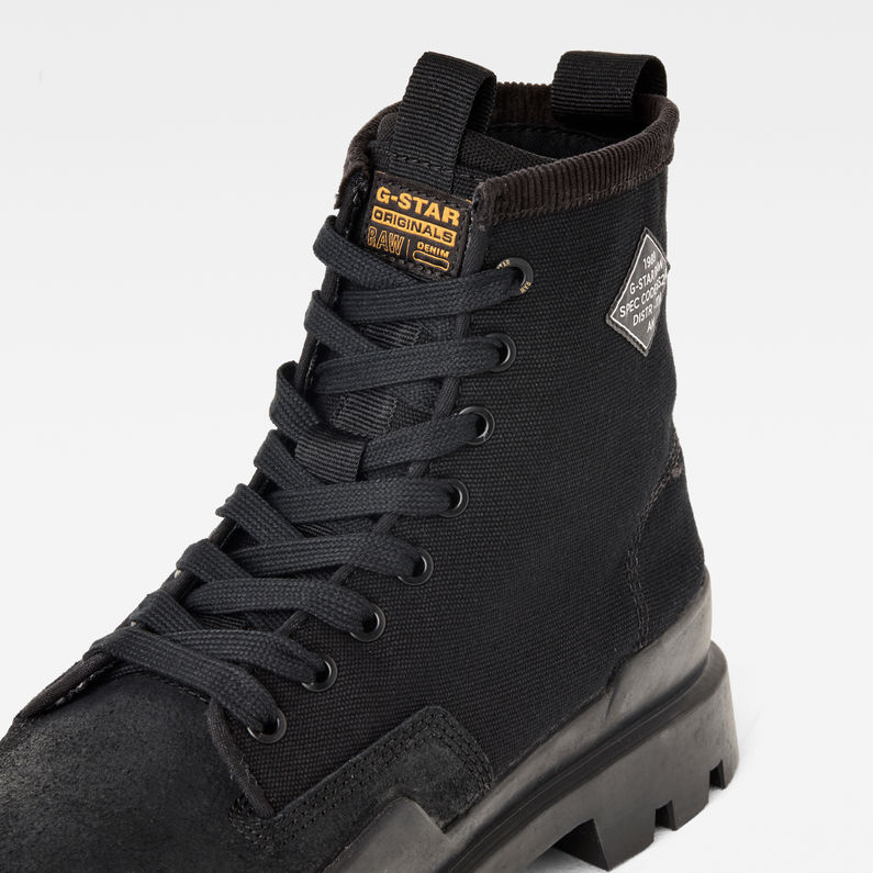 Rackam Rovulc Boots | Dark Black/Black 