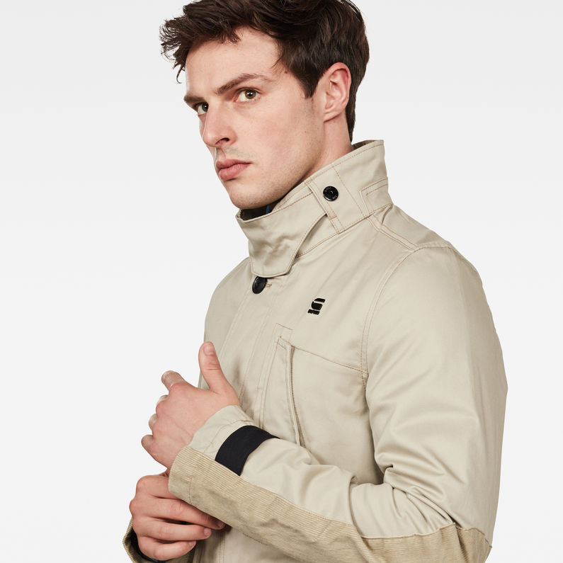 G-Star RAW® Scutar Utility Trench Beige detail shot
