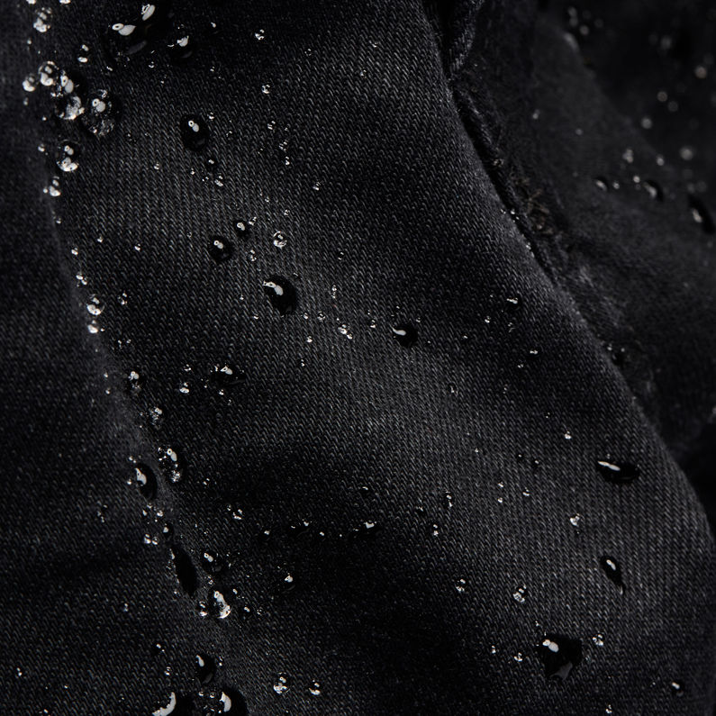G-Star RAW® Citishield 3D Slim Tapered Jeans Schwarz fabric shot