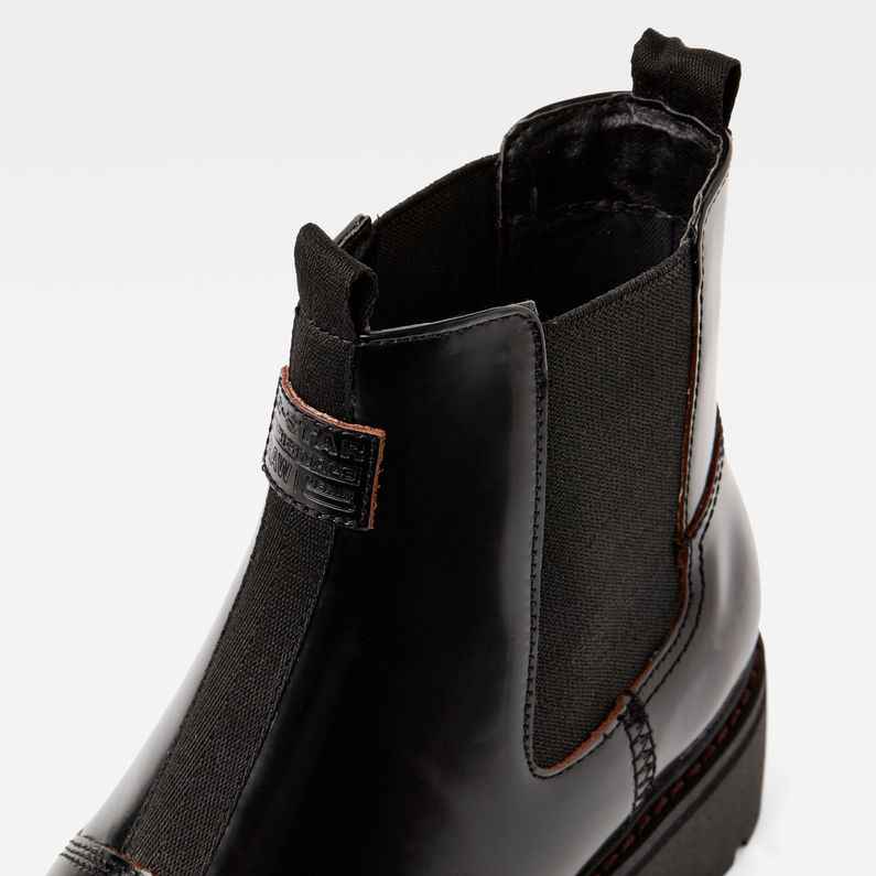 G-Star RAW® Bottes Minor Chelsea Noir detail