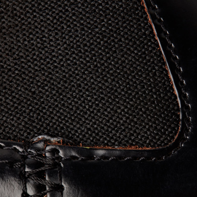 G-Star RAW® Bottes Minor Chelsea Noir fabric shot