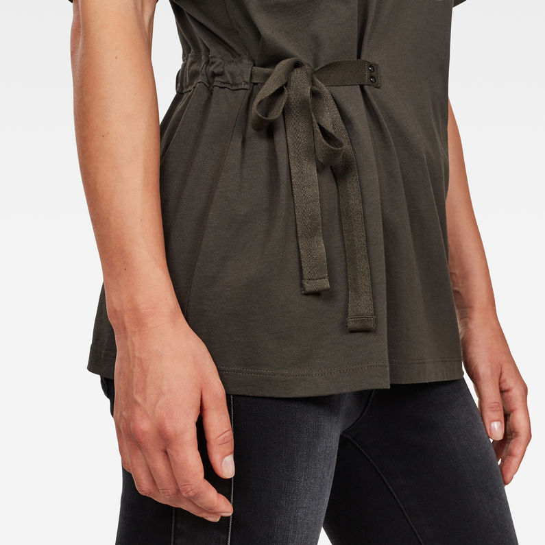G-Star RAW® Disem Loose T-Shirt Grey detail shot