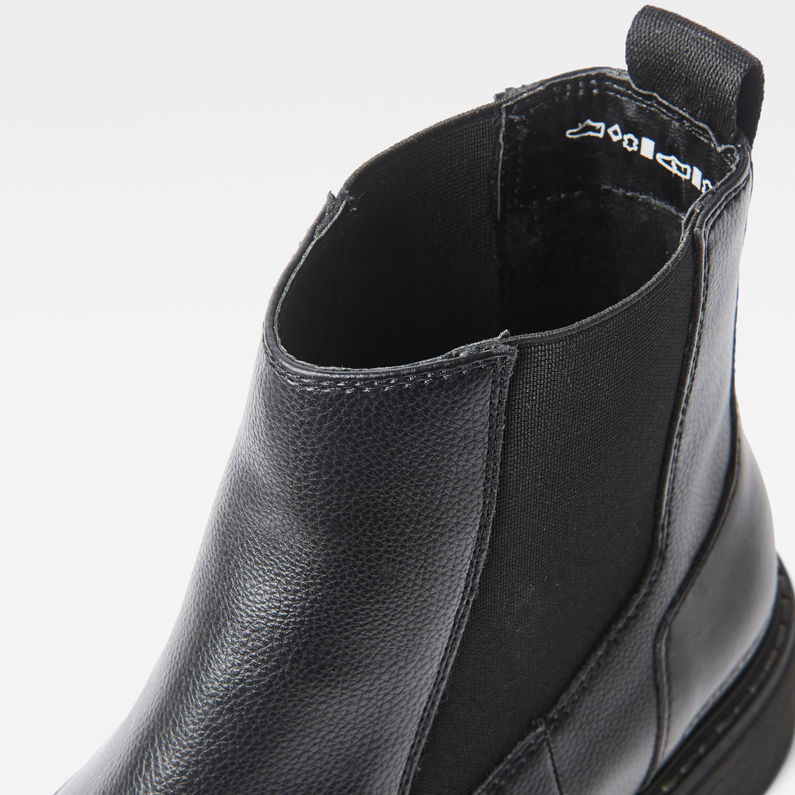 G-STAR® Tacoma Chelsea Boots Black detail