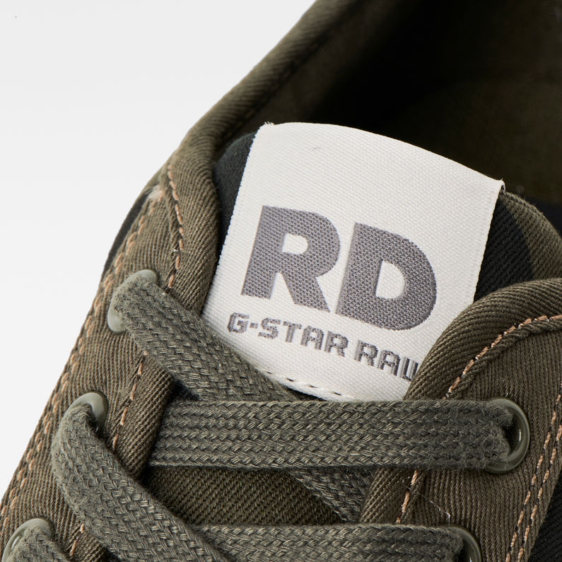 G-Star RAW® Strett III Camo Sneaker Green detail