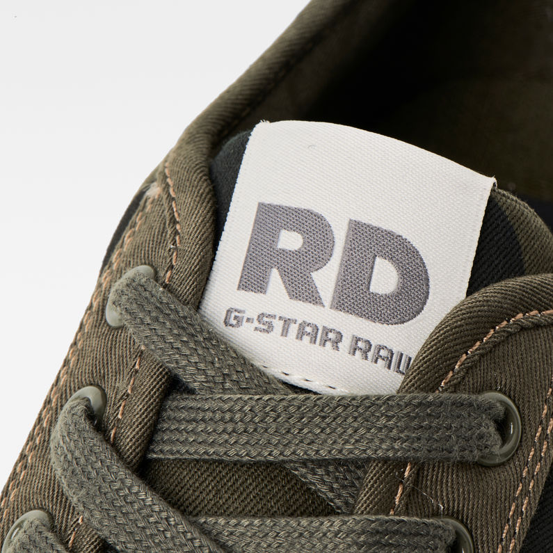 G-STAR® Strett III Camo Sneaker Green detail